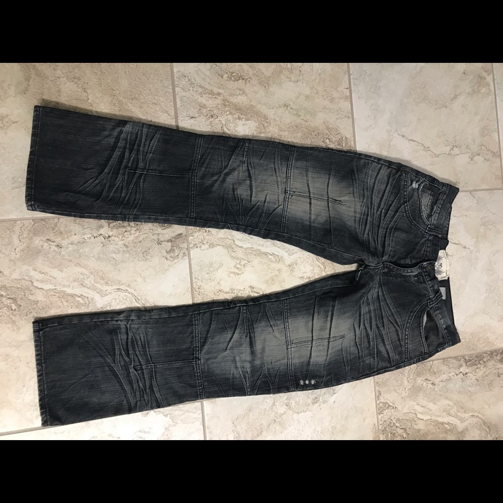 Focus foreign designer jeans